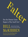Cover image for Falter